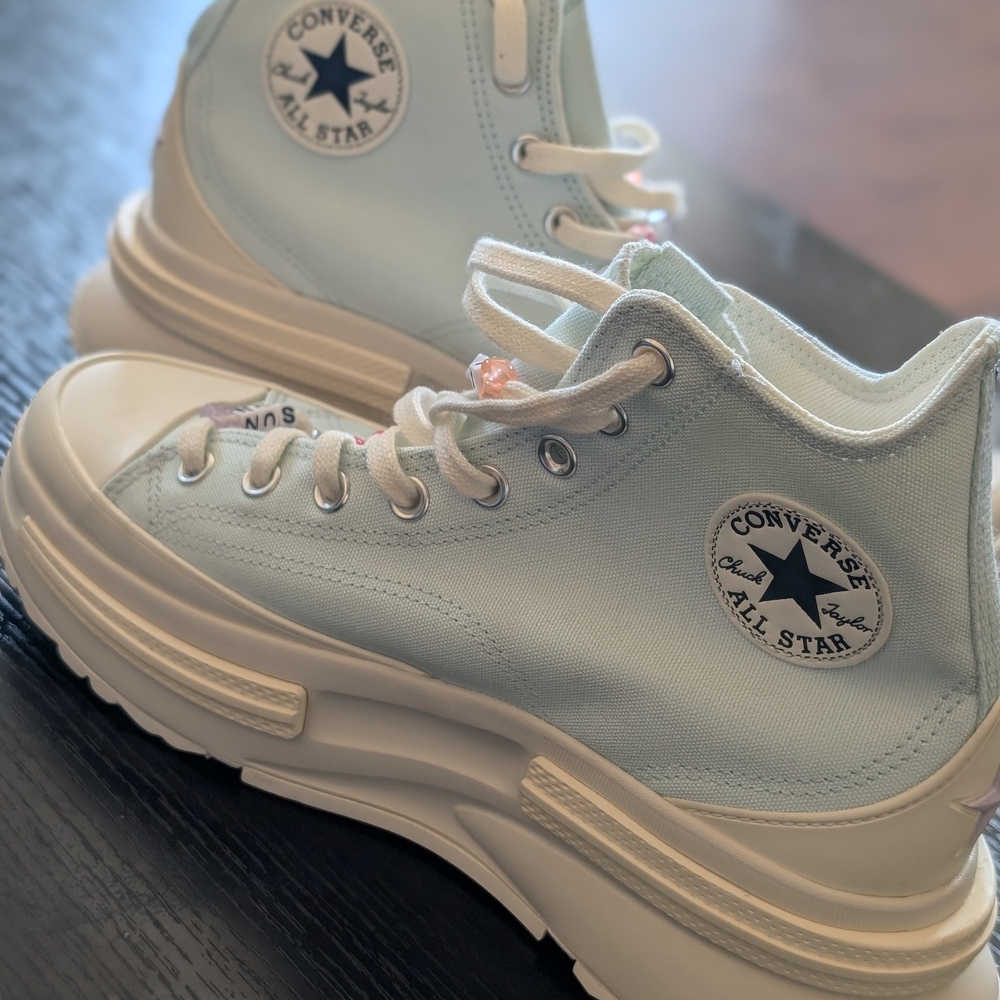 Converse Light Blue Unisex Sneakers